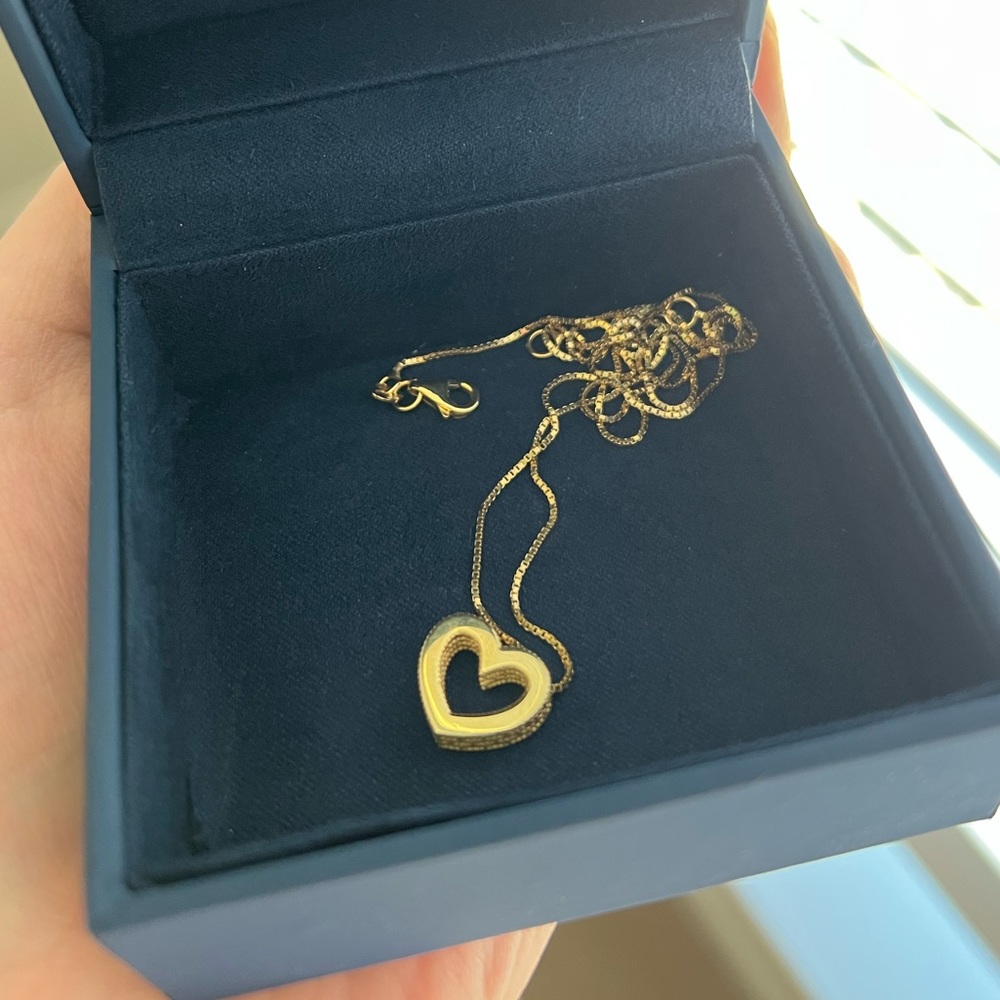 Gold Heart Necklace